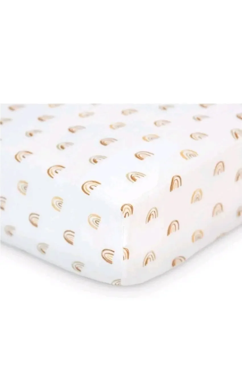 Muslin Crib Sheets - Fitted Crib Mattress Sheets for Boys and Girls - 28